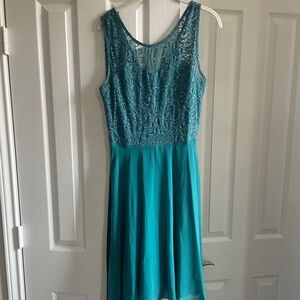Cute turquoise dress
